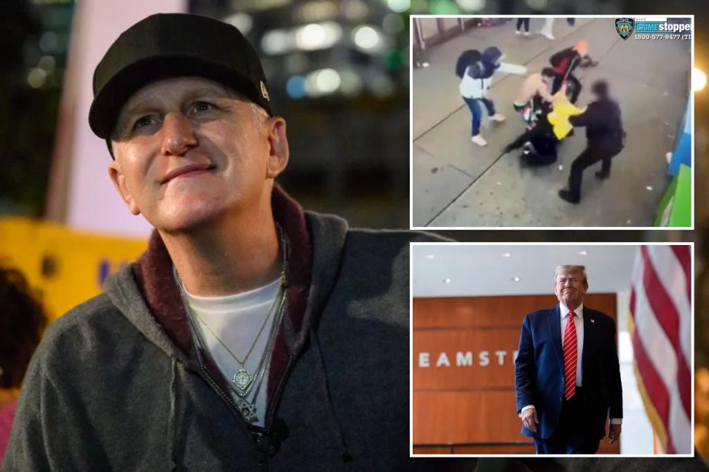 Far-left comic Michael Rapaport says voting for Trump is âon the tableâ after seeing migrants beat down cops in Times Square